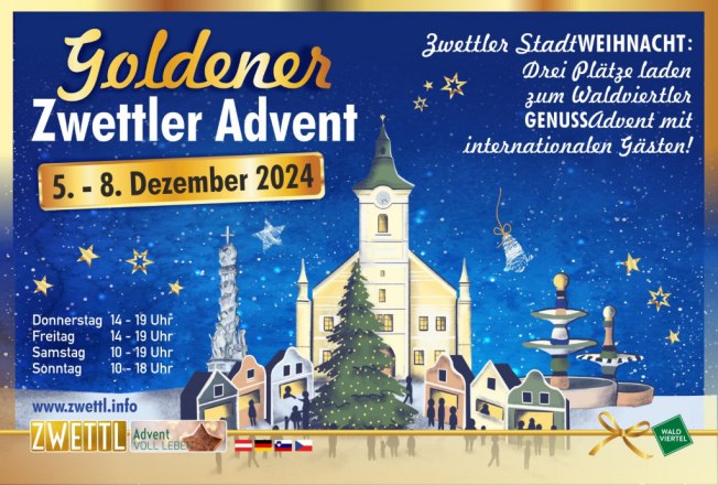 Goldener Zwettler Advent, © Stadtgemeinde Zwettl