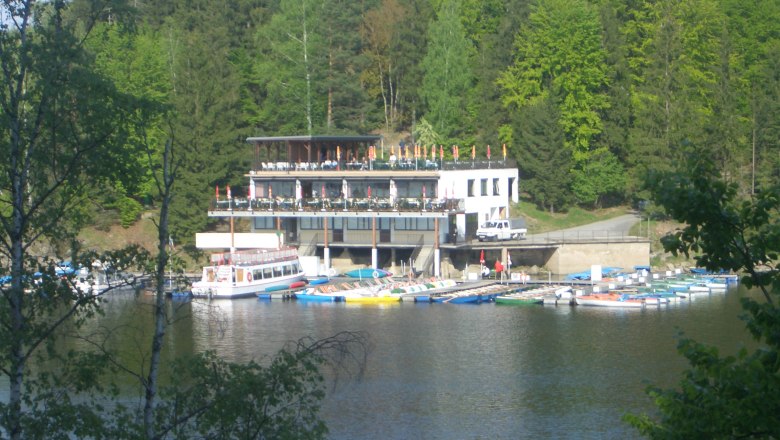 Bootsbetrieb und Seerestaurant, © MG Rfd