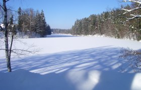 Herrensee im Winter, © Hermann Böhm