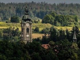 Stift Zwetl, Panoramaaussicht, © Waldviertel Tourismus