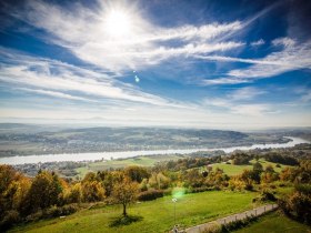 Ausblick von Maria Taferl auf den Nibelungengau und Donau, © Hotel Schachner / wk-photography.net