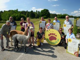 Eröffnung Bärentrail (Groß Gerungser Schleife mit Teddybärentrail), © Matthias Schickhofer