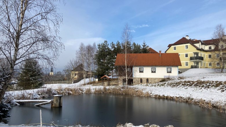 Teich-mit-Fischerhaus, © Rosina Steinbrunner