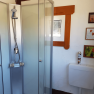 Dusche und WC im Tiny House Living Legends, © Edermühle