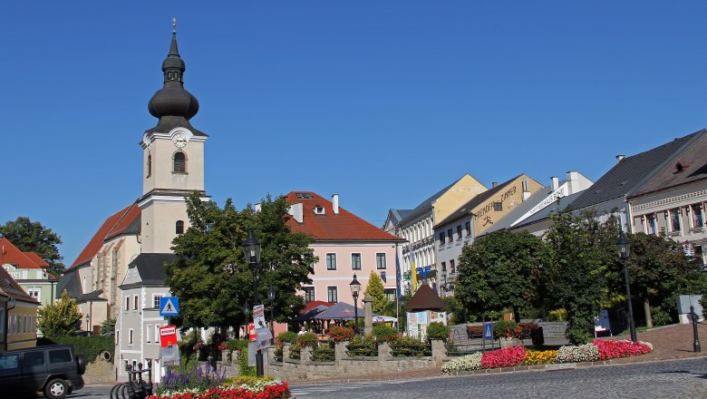 Stadtplatz Heidenreichtein, © Horst Zimmel