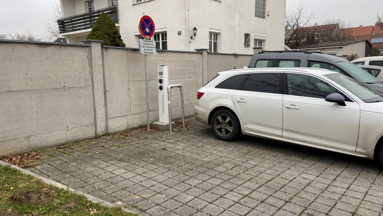 Stromtankstelle in der Walterstraße in Langenlois, © Ursin Haus