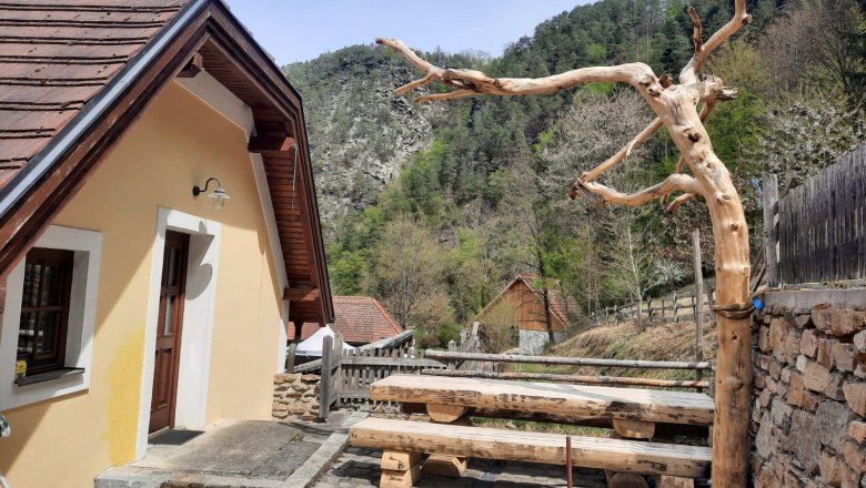 Ferienhaus, Terrasse, © Ferienhaus und Apartment Idolsberg