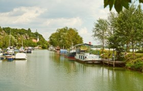 Hafen in Marbach, © Donau Niederösterreich / Klaus Engelmayer