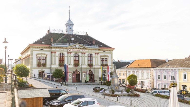 Rathaus Weitra am Rathausplatz, © Benjamin Wald