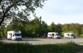 Wohnmobil Stellplatz beim Nationalparkhaus, © NP Thayatal