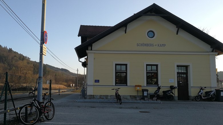 Bahnhof Schönberg am Kamp, © Roman Zöchlinger