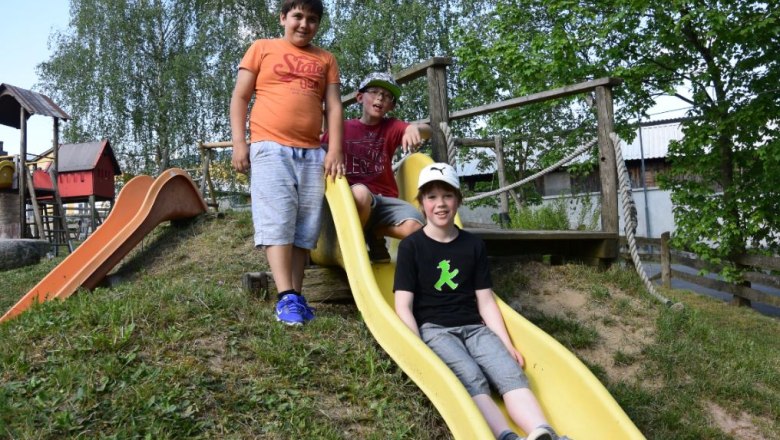 Rutsche-gr. Kinderspielplatz, © Franz Inghofer