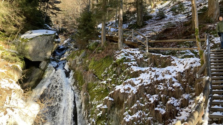 Die Ysperklamm im Winter, © Dieter Juster