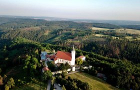 Kloster Pernegg von oben, © T. Fröhlich