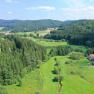 Luftaufnahme der Edermühle im Waldviertel - Übernachtungen und Tiererlebnisse ab 16 Jahren | Adults only Hotel, © Christian Pfabigan