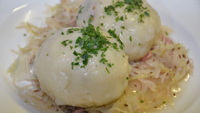 Grammelknödel, © Weinstube Aichinger