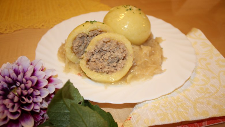 Waldviertler Fleischknödel, © Gasthaus Laister