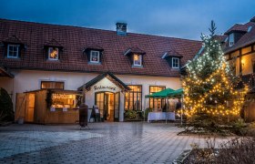 Innenhof des Hotels, © Hotel-Restaurant Liebnitzmühle