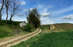 Idyllische Kellergasse, © Weinstraße Weinviertel