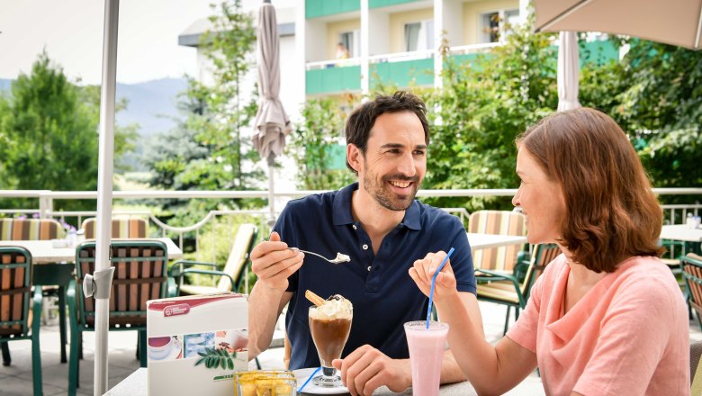 Terrasse Moorheilbad Harbach, © Moorheilbad Harbach