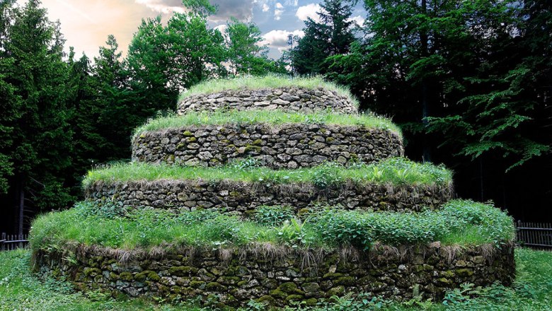 Steinpyramide, Kraftarena Groß Gerungs, © Fotostudio Baumgartner