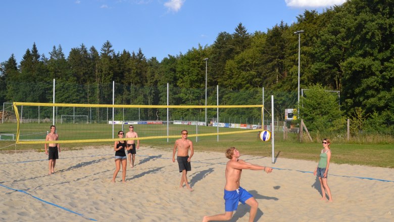 Beachvollyeballplatz, © privat