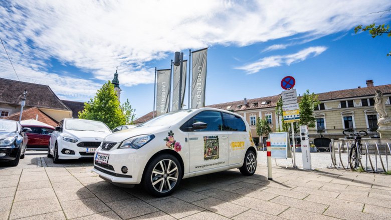 Stromtankstelle am Holzplatz Langenlois, © POV Robert Herbst