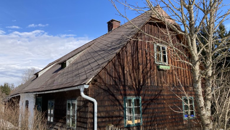 Ferienhaus im Wald - Winter, © Dieter Juster