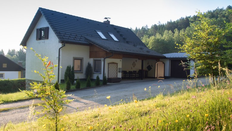 Außenansicht Haus, © Chalet-Nordwald, Fotograf Angela Hauler