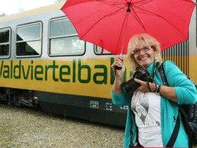 Unterwegs mit der Waldviertelbahn, © weinfranz.at