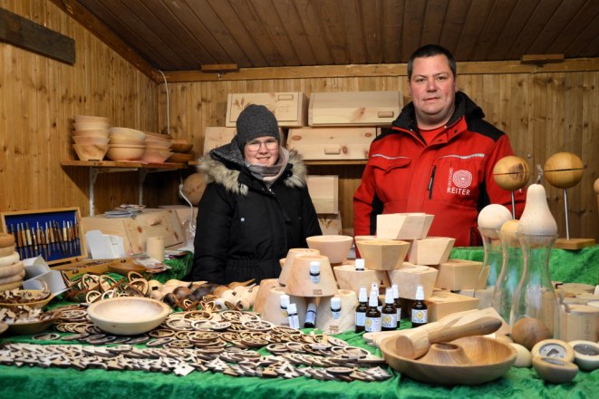 Drechslerei Reiter am Adventmarkt, © Stadtgemeinde Zwettl