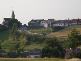 Ausblick auf den Ort Brand, © Dieter Zeilinger