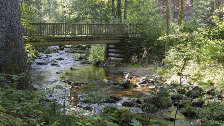 Brücke im Gabrielental, © Sabine Preißl