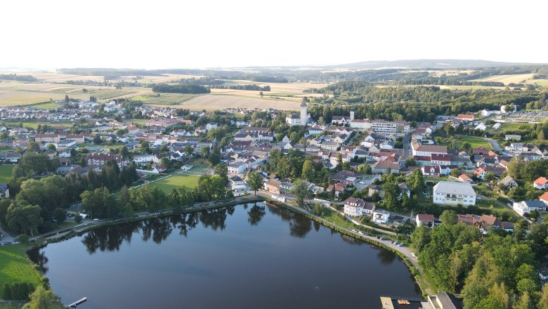 Ansicht Stadtsee & Stadtgemeinde, © Stadtgemeinde Allentsteig