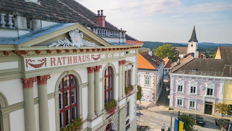 Rathaus Weitra - Gemeindeamt und Tourismus Information, © Benjamin Wald