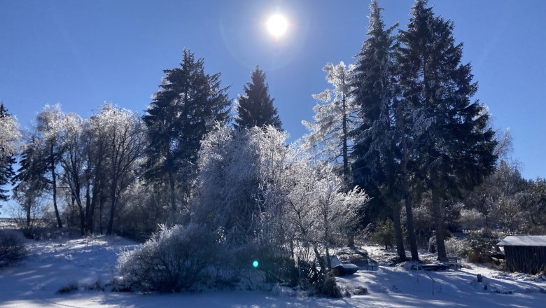 Winterstimmung auf der Edlesberger Höhe, © Dieter Juster