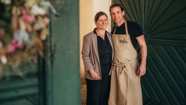 Wirtsleute Isabelle und Philipp Wimmer-Joannidis, © Niederösterreich Werbung / Daniela Führer