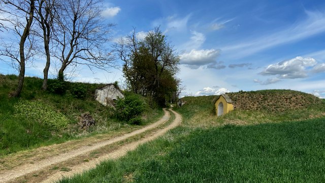 Idyllische Kellergasse, © Weinstraße Weinviertel