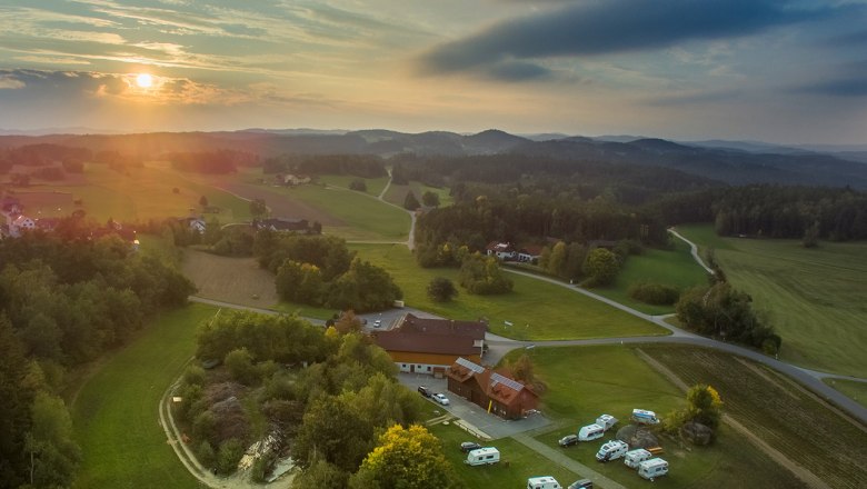 Waldviertel Camping | Flugaufnahme, © Familie Einfalt