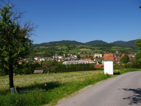 Pöggstall nach Ortsende Richtung Krempersbach und Laas, © Gottfried Grossinger