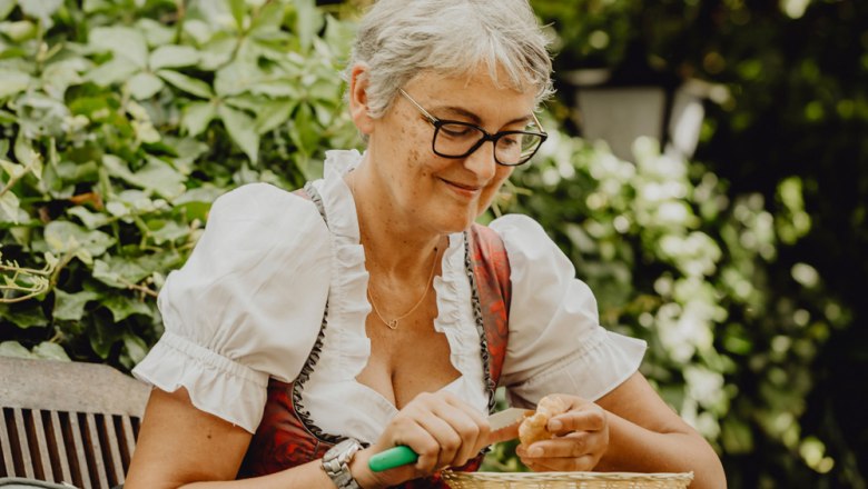 Wirtin & Schwammerlsucherin: Doris Mann, © Niederösterreich Werbung/Sophie Menegaldo