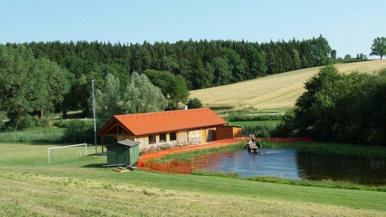 Badeteich und Erholungsgelände Brunn am Wald, © Gemeinde Lichtenau