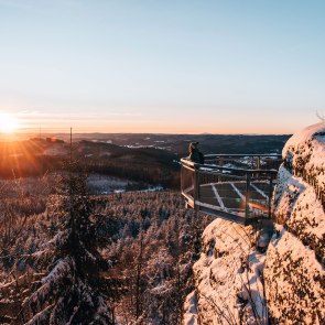 Wandern im Winter, © Waldviertel Tourismus, sommertage.com